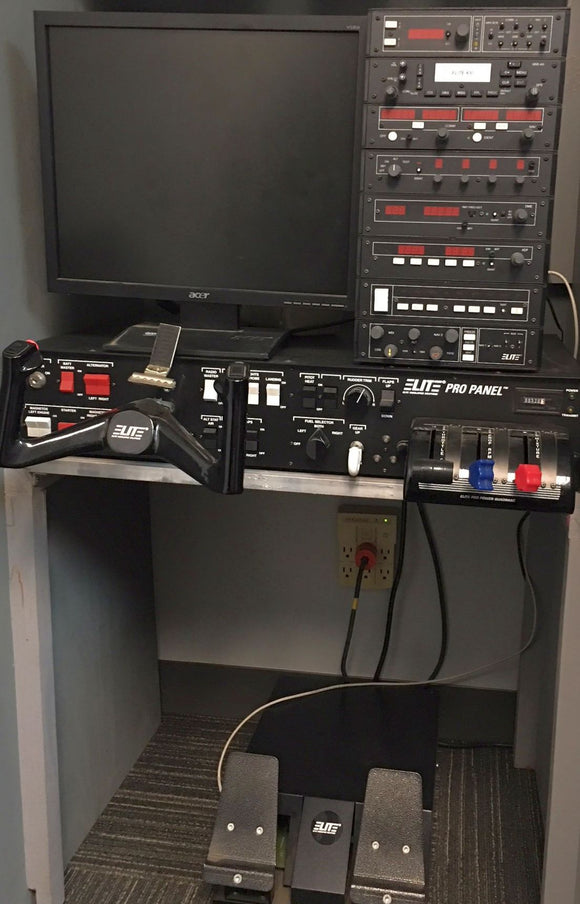 Elite Basic ATD Flight Simulator $40.00 per hour ($4.00 per tenth). Non-taxable
