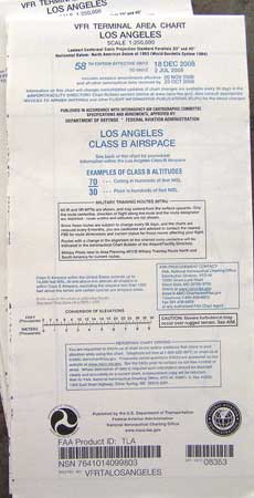 LOS ANGELES VFR TERMINAL AREA CHART